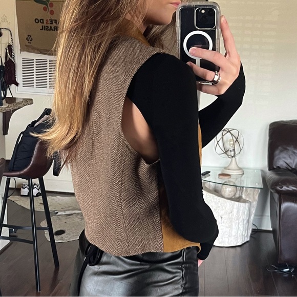 Vintage Western-Style Vest - Picture 4 of 5